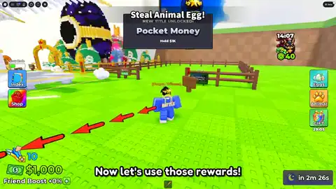 Steal Animal Egg player running the shared plot while looking for take opportunities